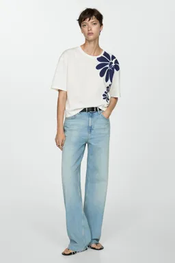 Remera estampada algodón de Mango en Remeras para argentina