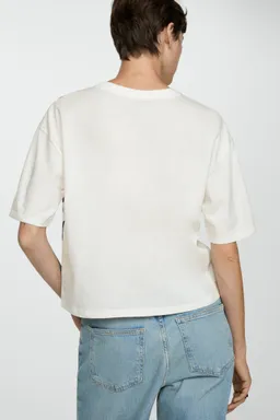 Remera estampada algodón de Mango en Remeras para argentina