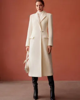Abrigo de lana con solapa de Motf en Chaquetas para argentina
