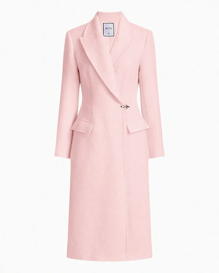Abrigo de lana con solapa de Motf en Chaquetas para argentina