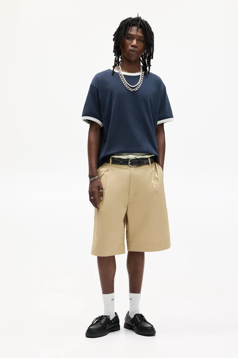 Bermuda vestir con pinzas de Pull&Bear en Bermudas y Shorts para argentina