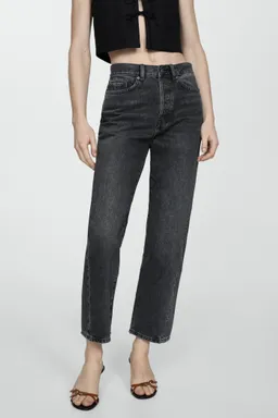 Jeans rectos costuras delanteras de Mango en Pantalones para argentina