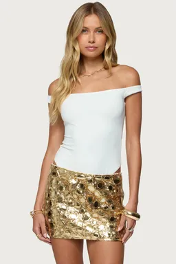 Body bryony con hombros descubiertos de Edikted en Tops para argentina