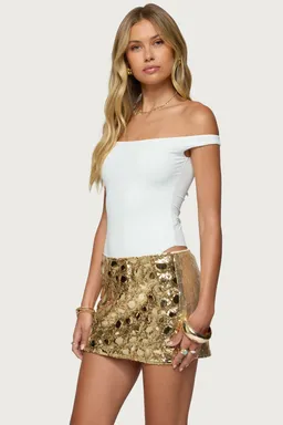 Body bryony con hombros descubiertos de Edikted en Tops para argentina