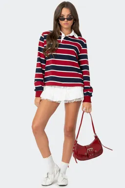 Skort bombacha con encaje de Edikted en Shorts para argentina
