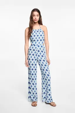 Mono estampado aberturas de Mango Teen en Monos para argentina