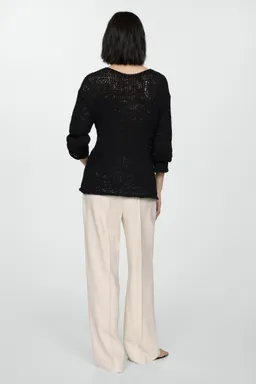 Pantalón pinzas wideleg de Mango en Pantalones para argentina