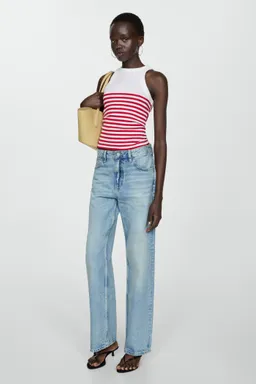 Top estampado rayas de Mango en Tops para argentina