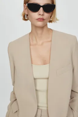 Americana traje estructurada de Mango en Blazers para argentina