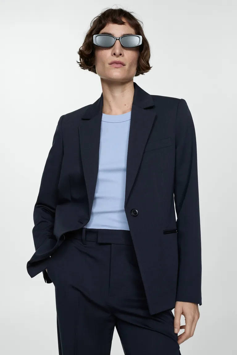 Blazer entallado traje de Mango en Blazers para argentina