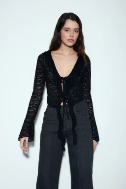 Blusa encaje awanda de Audaz en Blusas para argentina