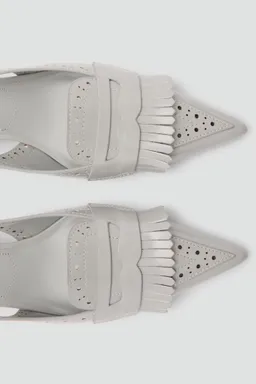 Zapato tacón flecos de Mango en Zapatos con Tacos para argentina