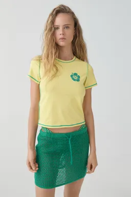 Minifalda crochet de Mango en Faldas para argentina