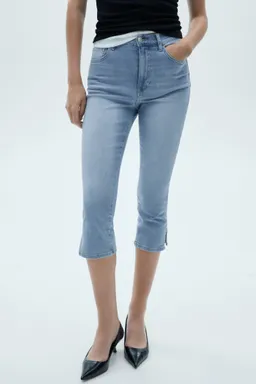 Jeans capri con aberturas de Mango en Pantalones para argentina