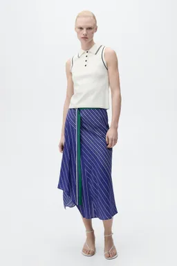 Top punto cuello polo de Mango en Tops para argentina