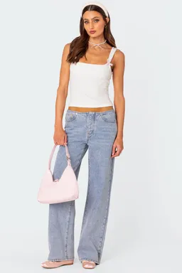 Musculosa lola textura rib de Edikted en Tops para argentina