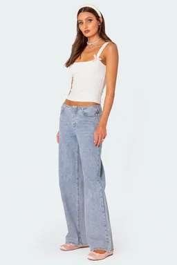 Musculosa lola textura rib de Edikted en Tops para argentina