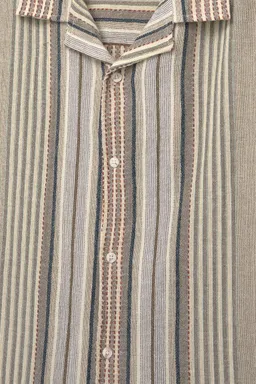 Camisa rústica rayas corta de Pull&Bear en Camisas para argentina