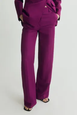 Pantalón traje recto de Mango en Pantalones para argentina