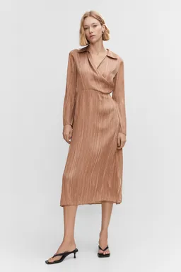 Vestido camisero satinado de Mango en Vestidos para argentina