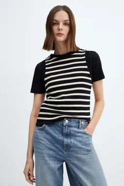 Jeans wideleg loose tiro medio de Mango en Pantalones para argentina