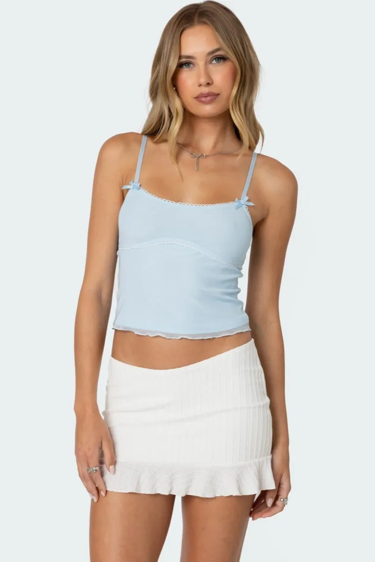 Tank top malla bethany de Edikted en Tops para argentina