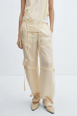 Pantalón cargo lyocell de Mango en Pantalones para argentina