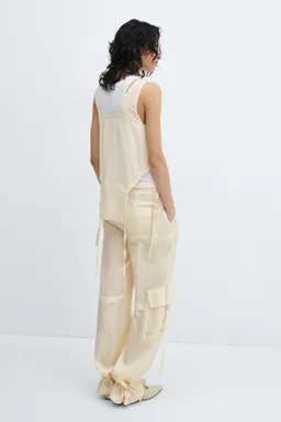 Pantalón cargo lyocell de Mango en Pantalones para argentina