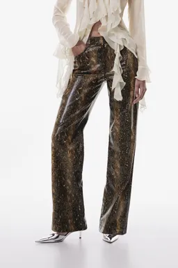 Pantalón estampado serpiente de Mango en Pantalones para argentina