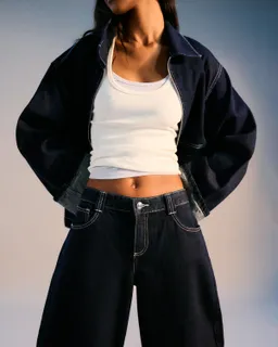 Jeans baggy barrel de Bershka en Pantalones para argentina