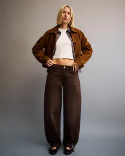 Jeans baggy barrel de Bershka en Pantalones para argentina
