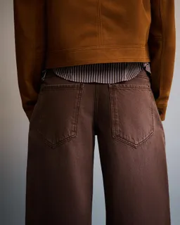Jeans baggy barrel de Bershka en Pantalones para argentina