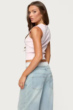 Musculosa basel con botones de Edikted en Tops para argentina