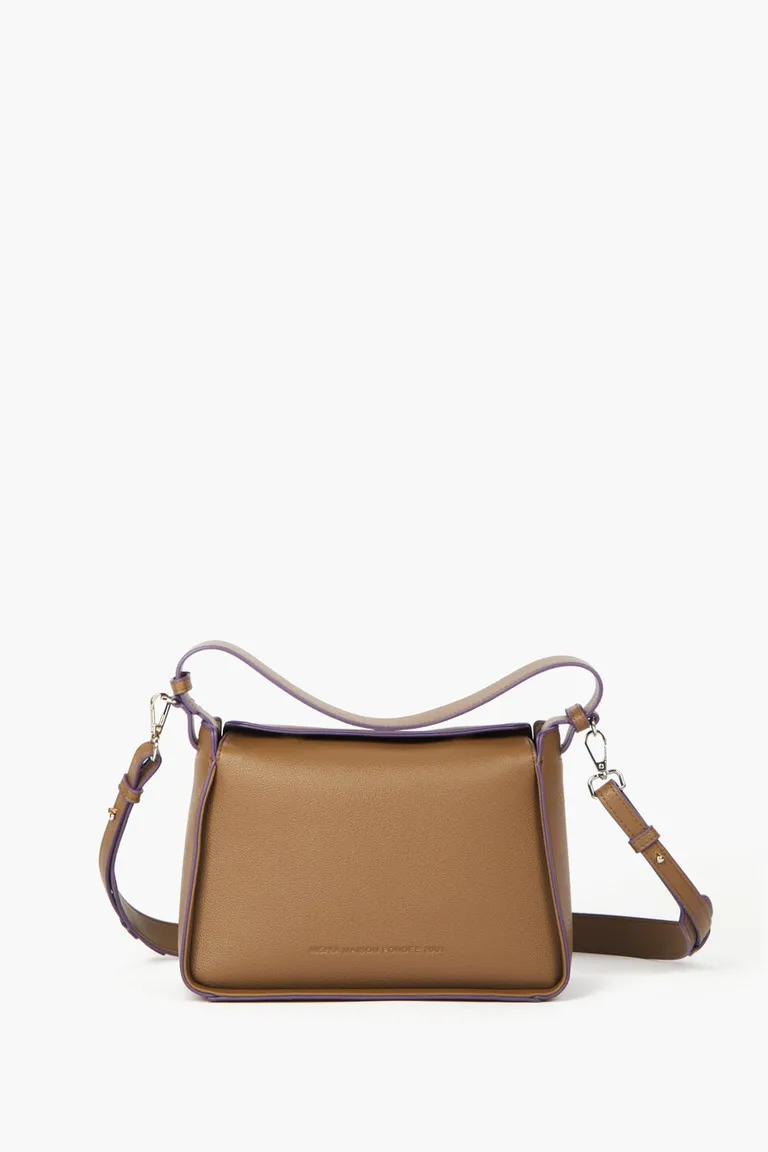 Cartera femenina de hombro con doble correa y compartimentos internos de Mishka en Bolsos y Carteras para argentina