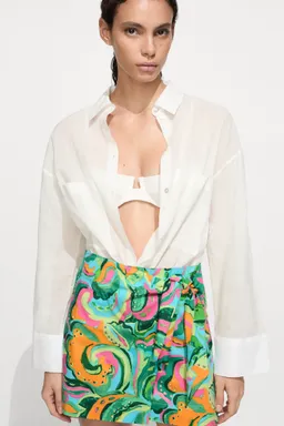 Minifalda estampada lazo de Mango en Faldas para argentina