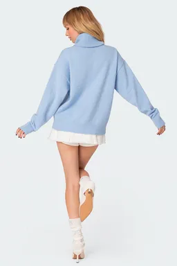 Sweater cuello tortuga isabelle de Edikted en Buzos y Sweaters para argentina