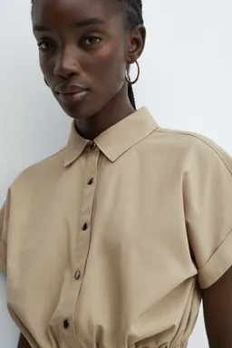Camisa crop ajustable de Mango en Camisas para argentina