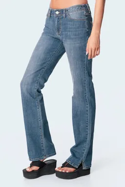 Jeans aubrey tiro bajo de Edikted en Pantalones para argentina