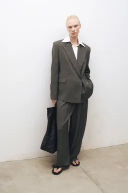 Americana oversize cruzada traje de Mango en Blazers para argentina