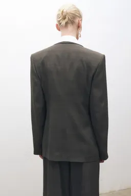 Americana oversize cruzada traje de Mango en Blazers para argentina
