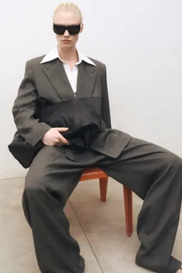 Americana oversize cruzada traje de Mango en Blazers para argentina