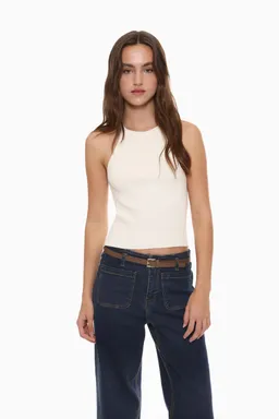 Top con cuello halter de Lefties en Tops para argentina