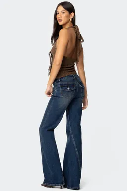 Top halter textura sauce de Edikted en Tops para argentina