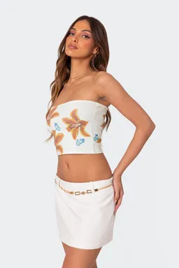 Top strapless tigerlily de Edikted en Tops para argentina
