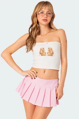 Top tubo estampado twinning de Edikted en Tops para argentina