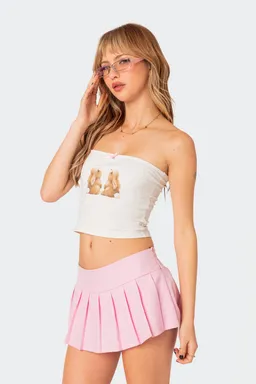 Top tubo estampado twinning de Edikted en Tops para argentina