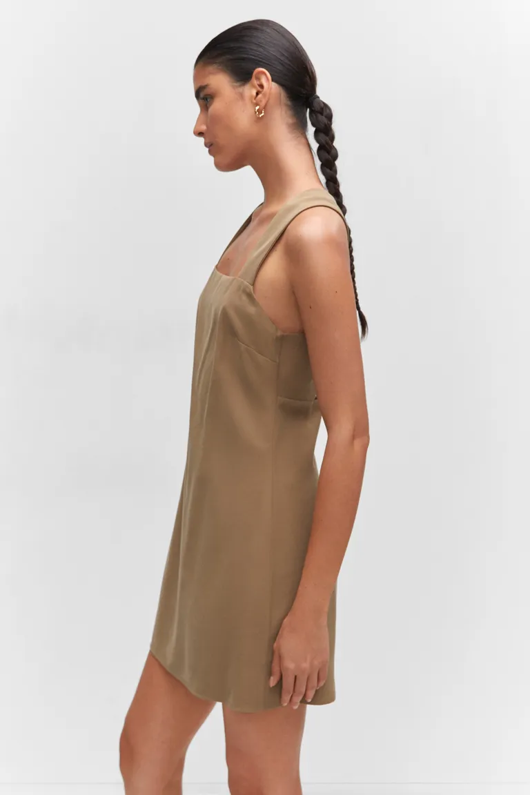 Vestido espalda cruzada de Mango en Vestidos para argentina