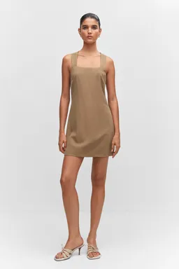 Vestido espalda cruzada de Mango en Vestidos para argentina