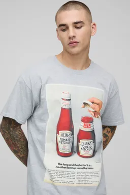 Remera heinz ketchup regular fit de Boohooman en Remeras y Polos para argentina