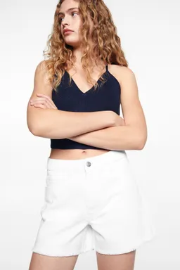 Short denim tiro medio de Mango Teen en Shorts para argentina